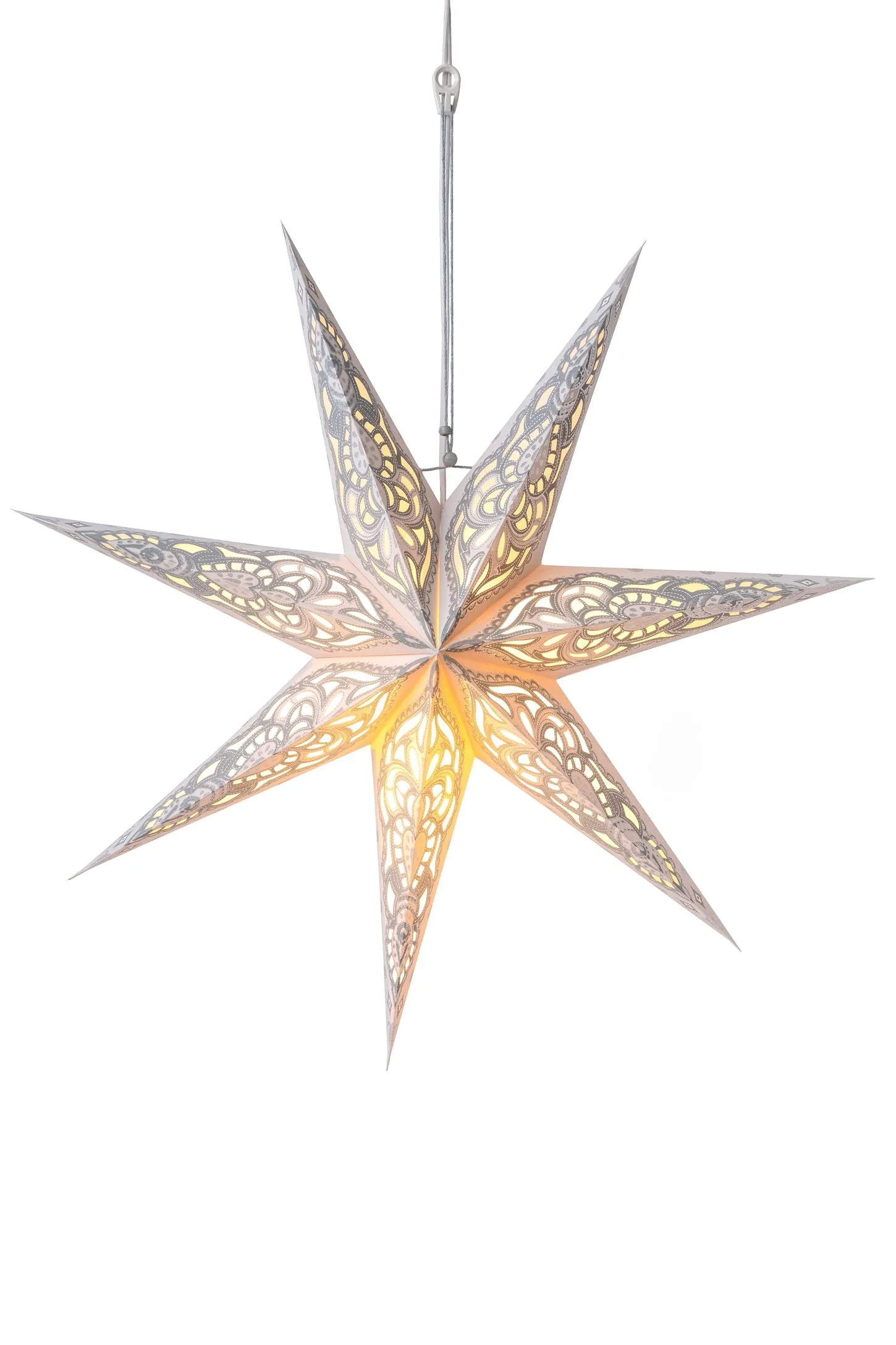 7 Point Paper Star Lantern