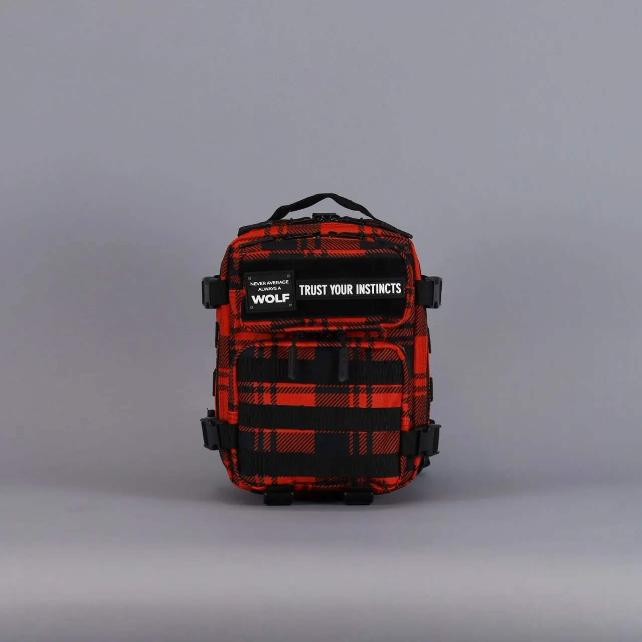 9L Backpack Mini Buffalo Red Plaid