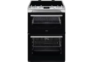 AEG 5000 Series Electric Cooker with Induction Hob | CIX6540ACM