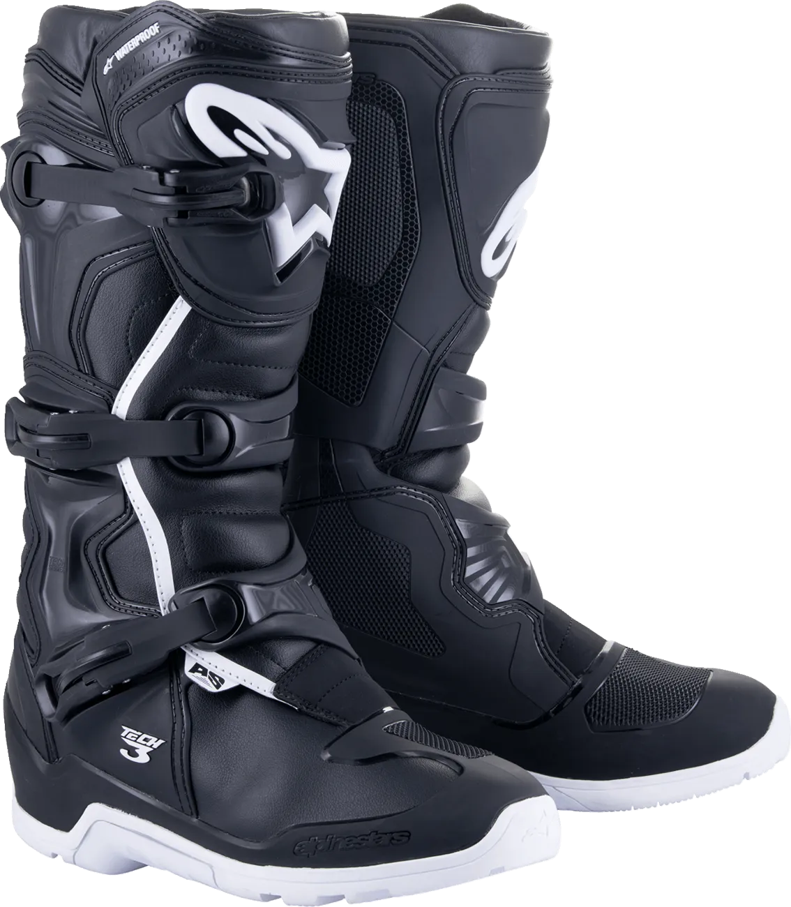 Alpinestars Tech 3 Enduro Waterproof Boots - Black/White