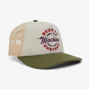 Amped Circle Trucker | Cream | Deus Ex Machina