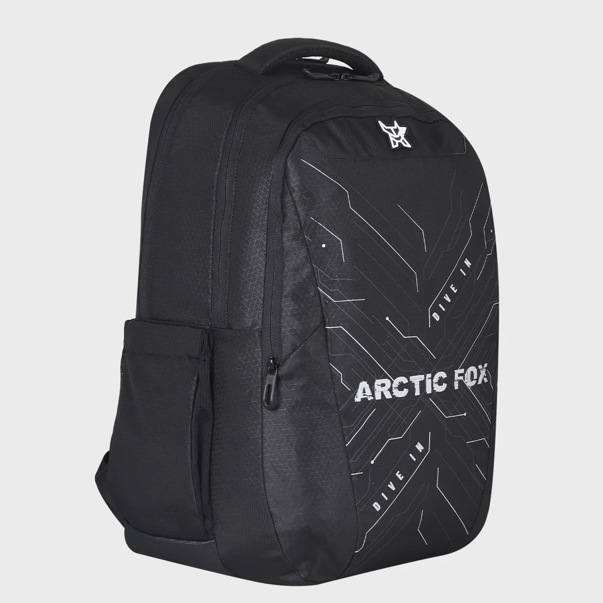 Arctic Fox Laptop Backpack 15.6" and travel backpack Infinite Black