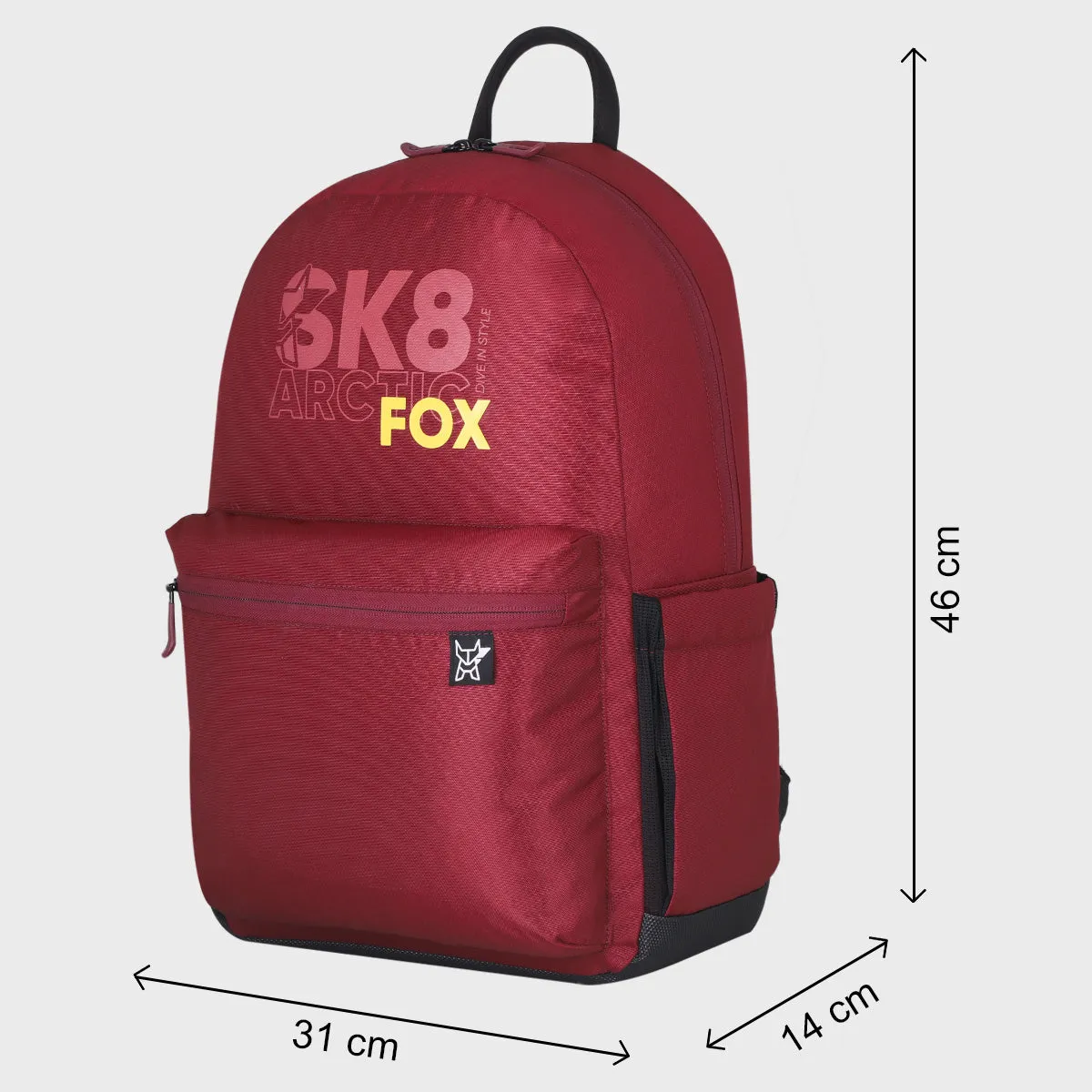 Arctic Fox Skate Tawny Port Laptop Backpack