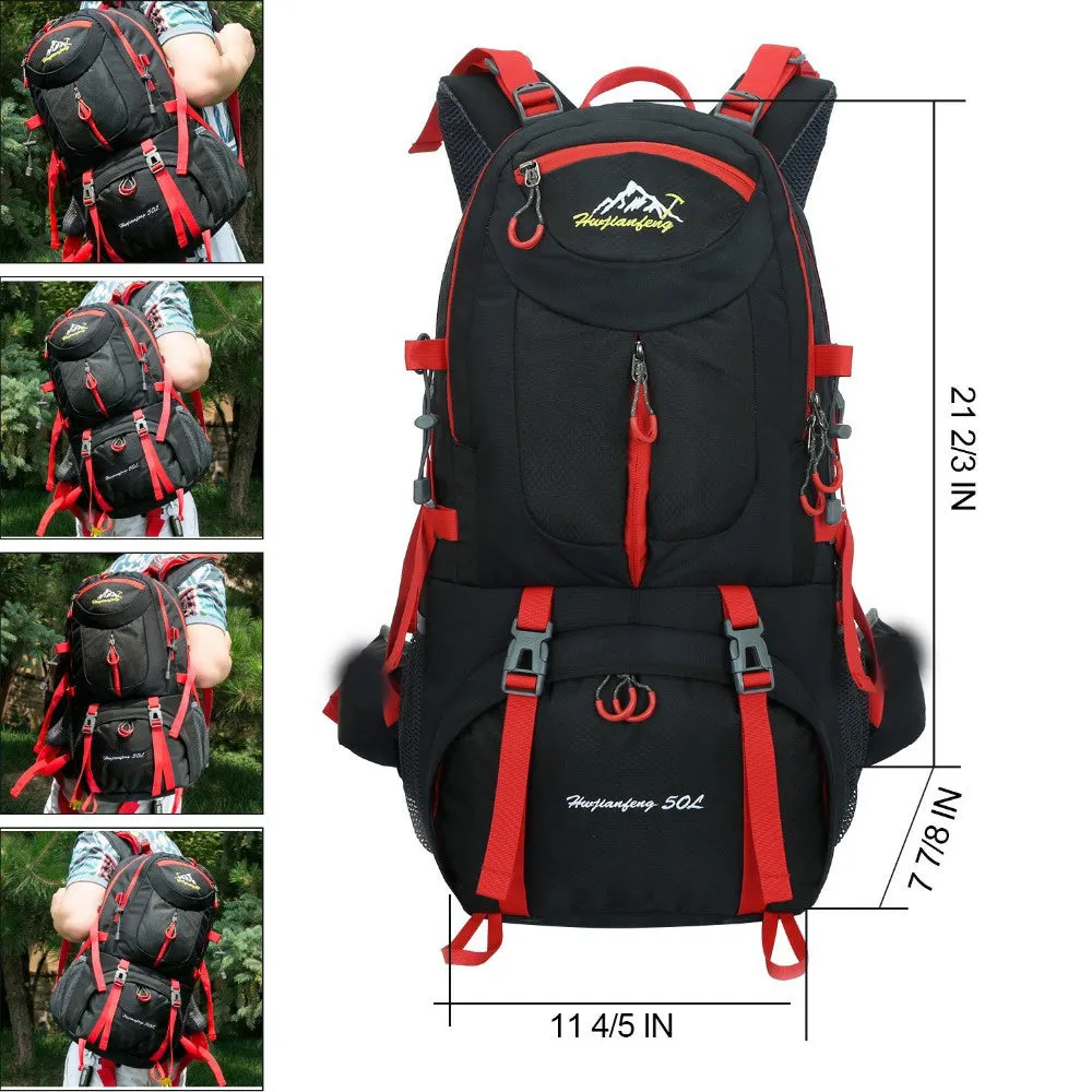 Backpack Hiking 40/50/60L Large Capacity Waterproof Unisex