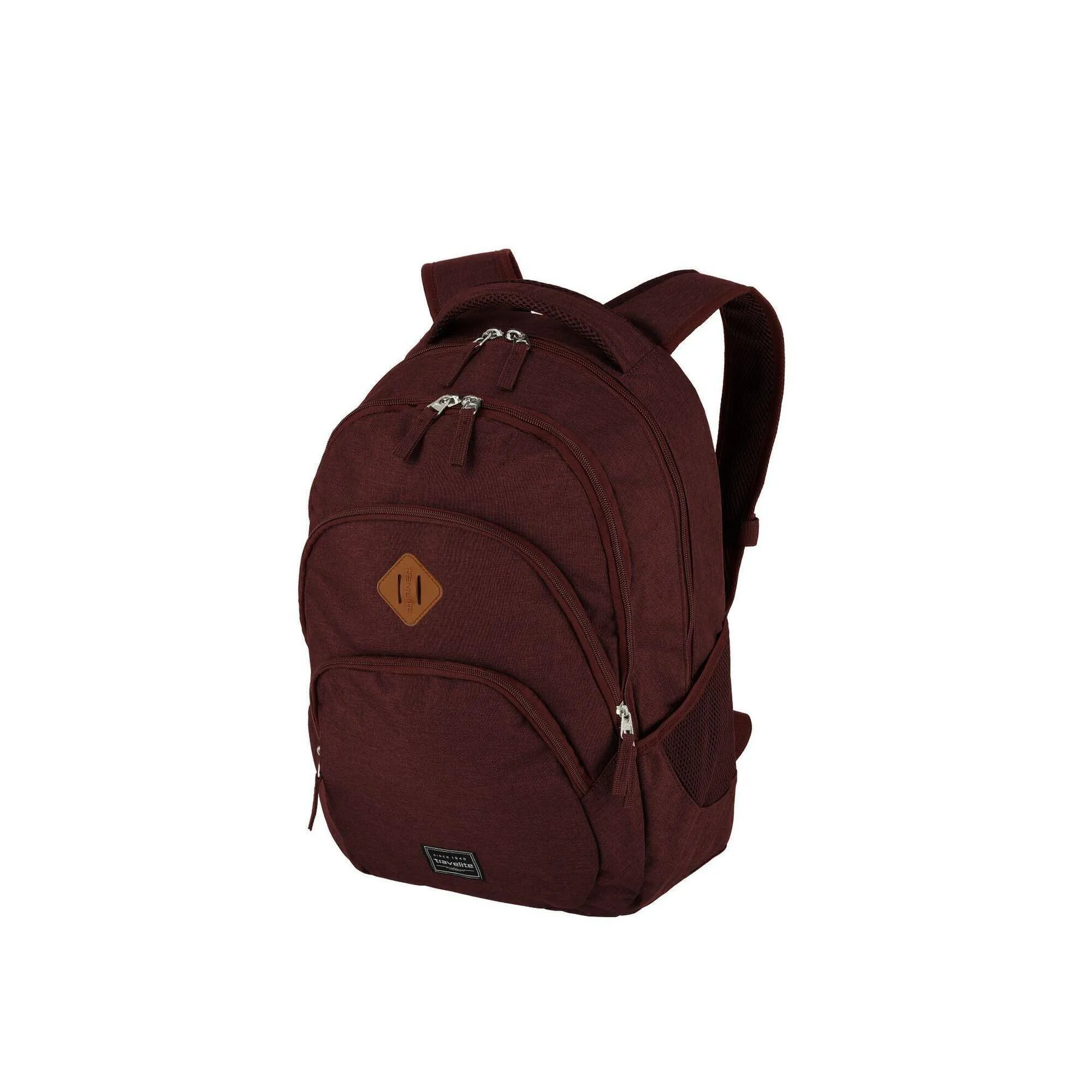 Basics Adult Travelite Backpack, burgundy