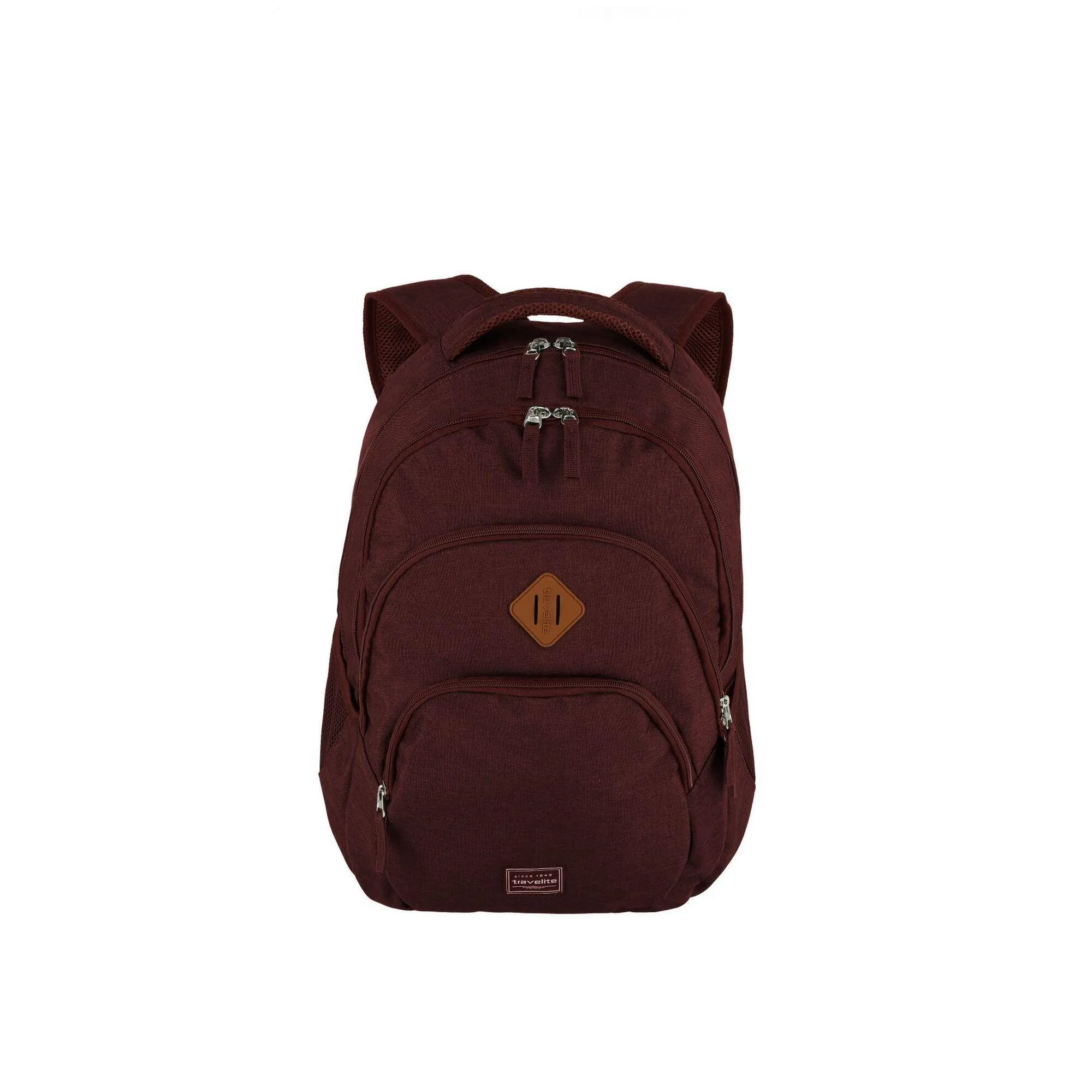 Basics Adult Travelite Backpack, burgundy