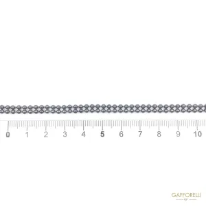 Beads Brass Chain - 3607 Gafforelli Srl