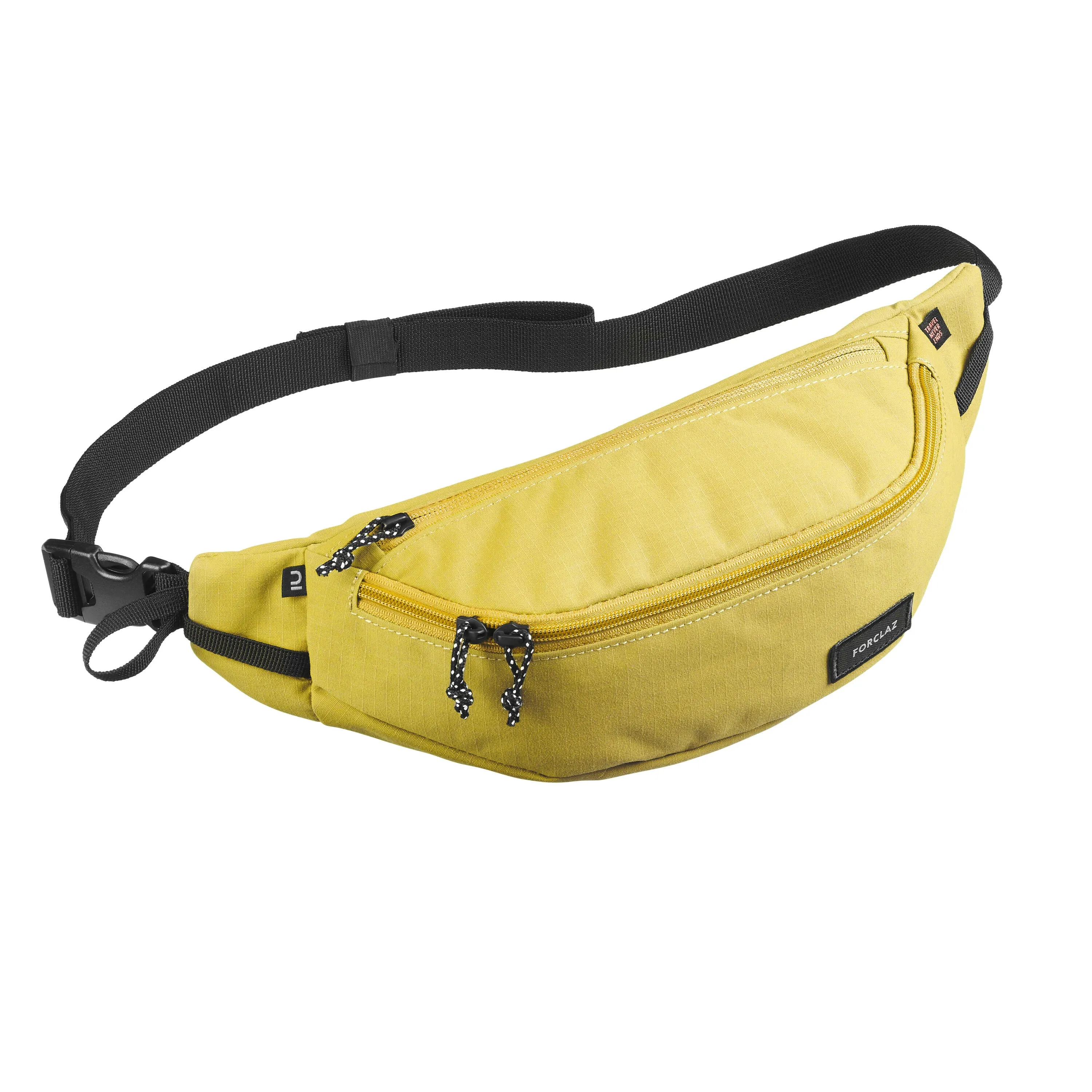 Belt bag Forclaz Travel, yellow