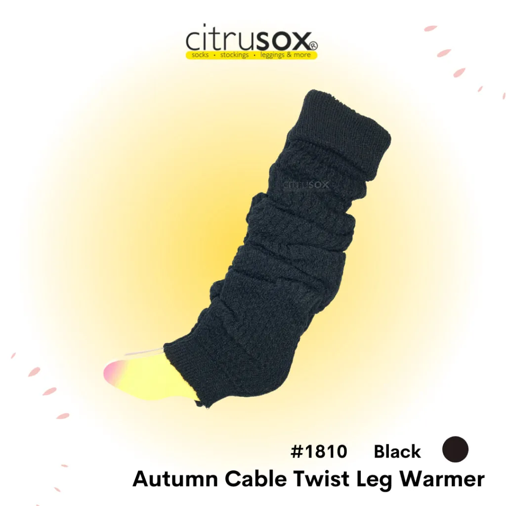 Cable Twist Leg Warmer