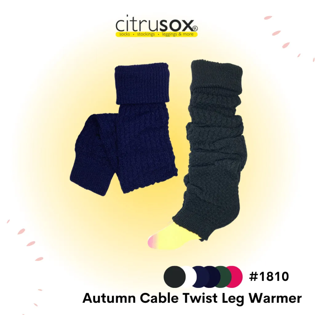 Cable Twist Leg Warmer