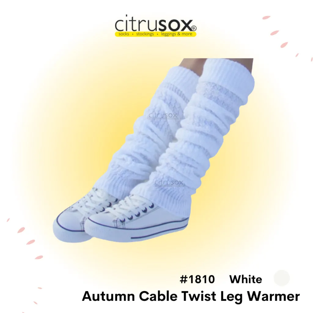 Cable Twist Leg Warmer