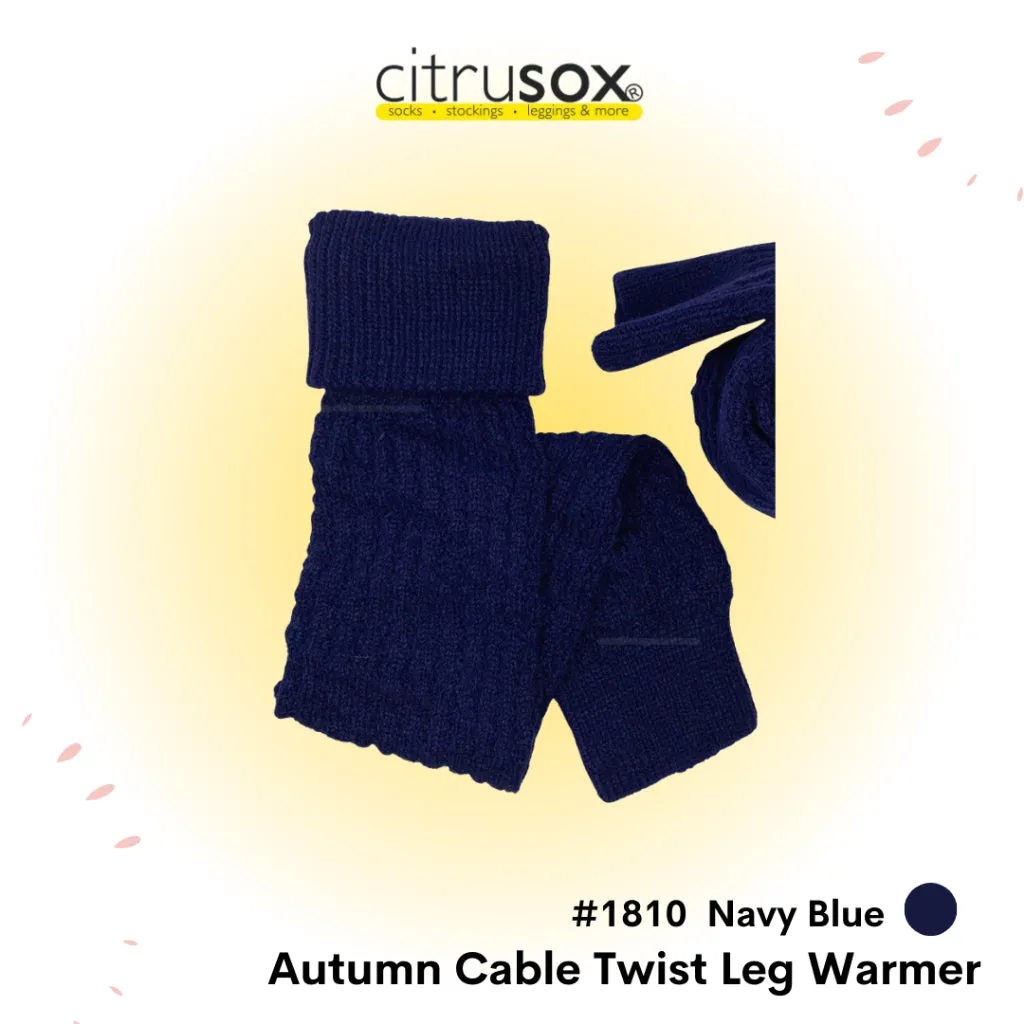 Cable Twist Leg Warmer