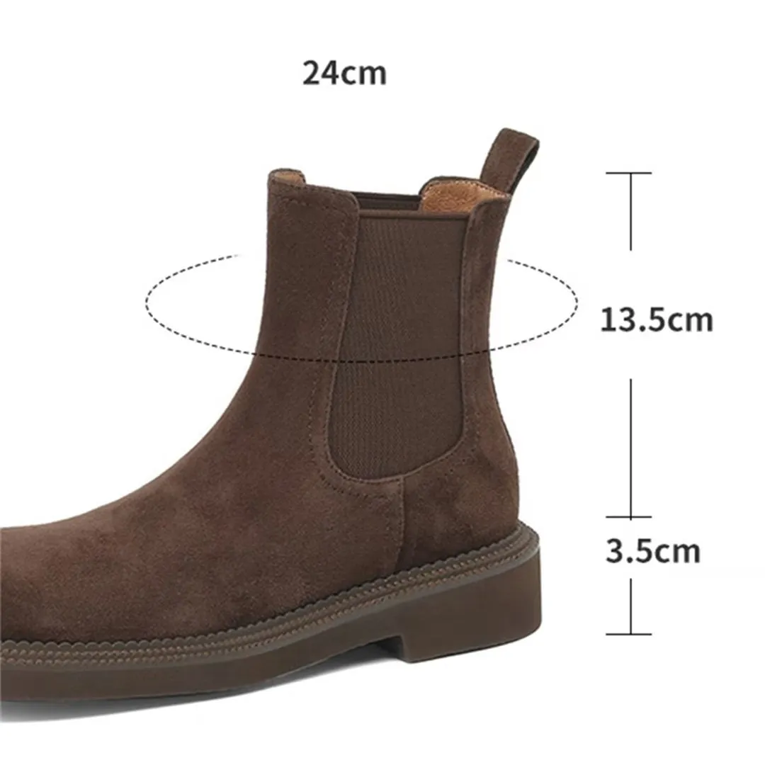 Casual Comfort RoundToe Ankle Boots