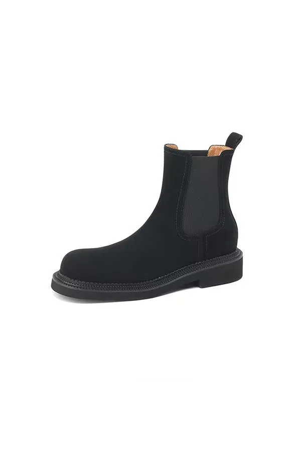 Casual Comfort RoundToe Ankle Boots