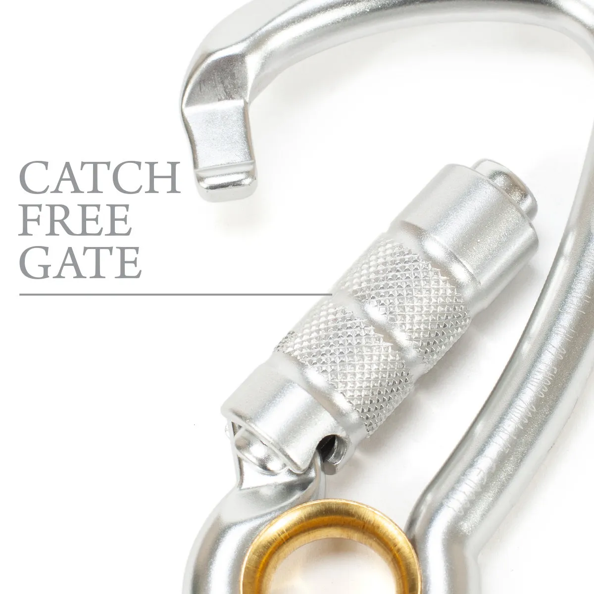 CT Pear Shape Carabiner with Captive Eye