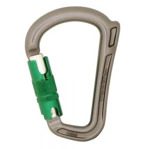 DMM Rhino Locksafe Carabiner Titanium Green  A547