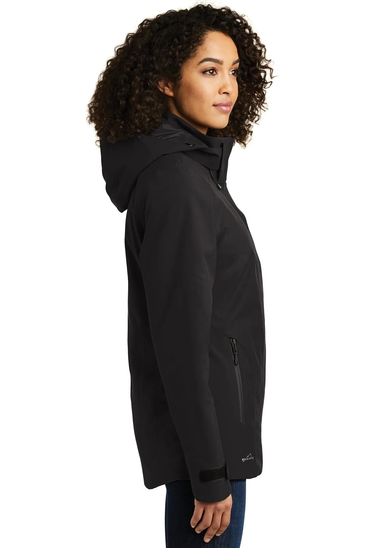 Eddie Bauer Ladies WeatherEdge Custom Insulated Jackets, Black