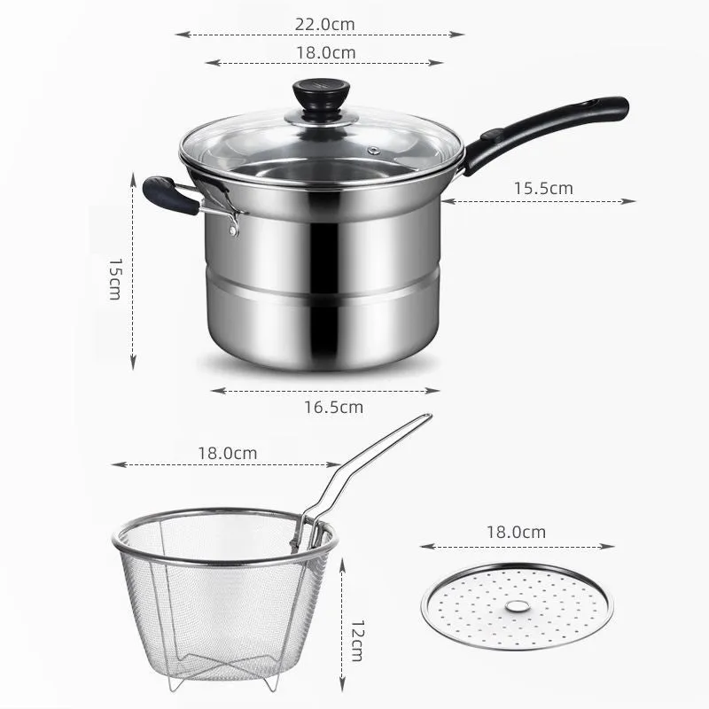 🔥Free Shipping🔥 Multi Purpose Stainless Steel Pot