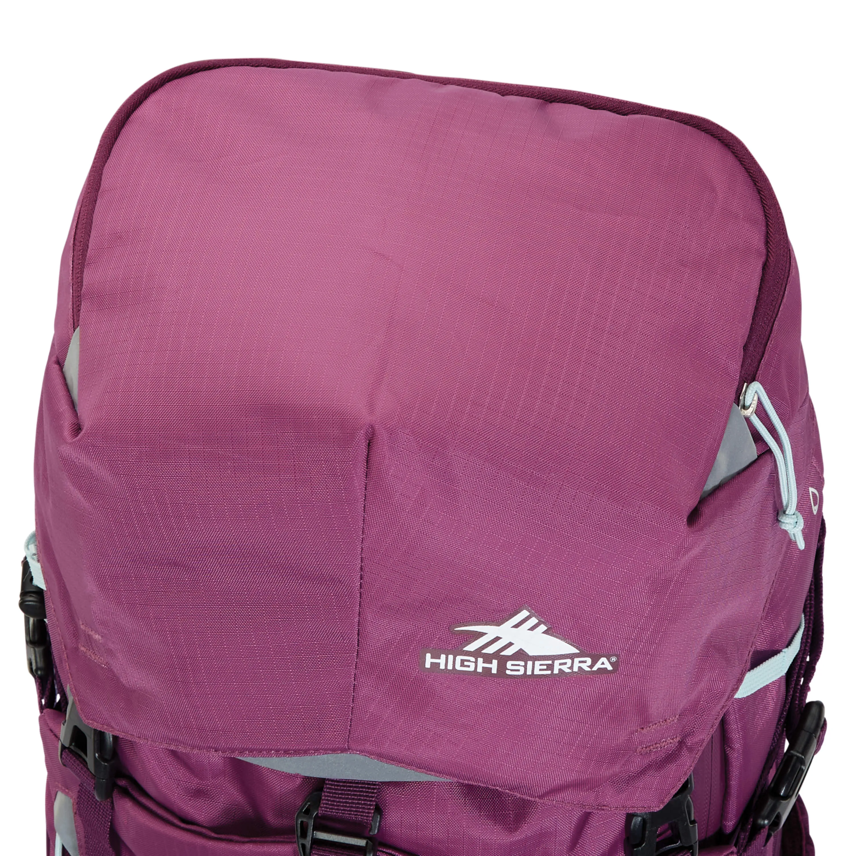 High Sierra Pathway 2.0 Womens Frame Pack 60L Backpack - Berry/Maroon