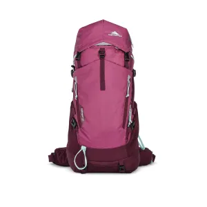 High Sierra Pathway 2.0 Womens Frame Pack 60L Backpack - Berry/Maroon