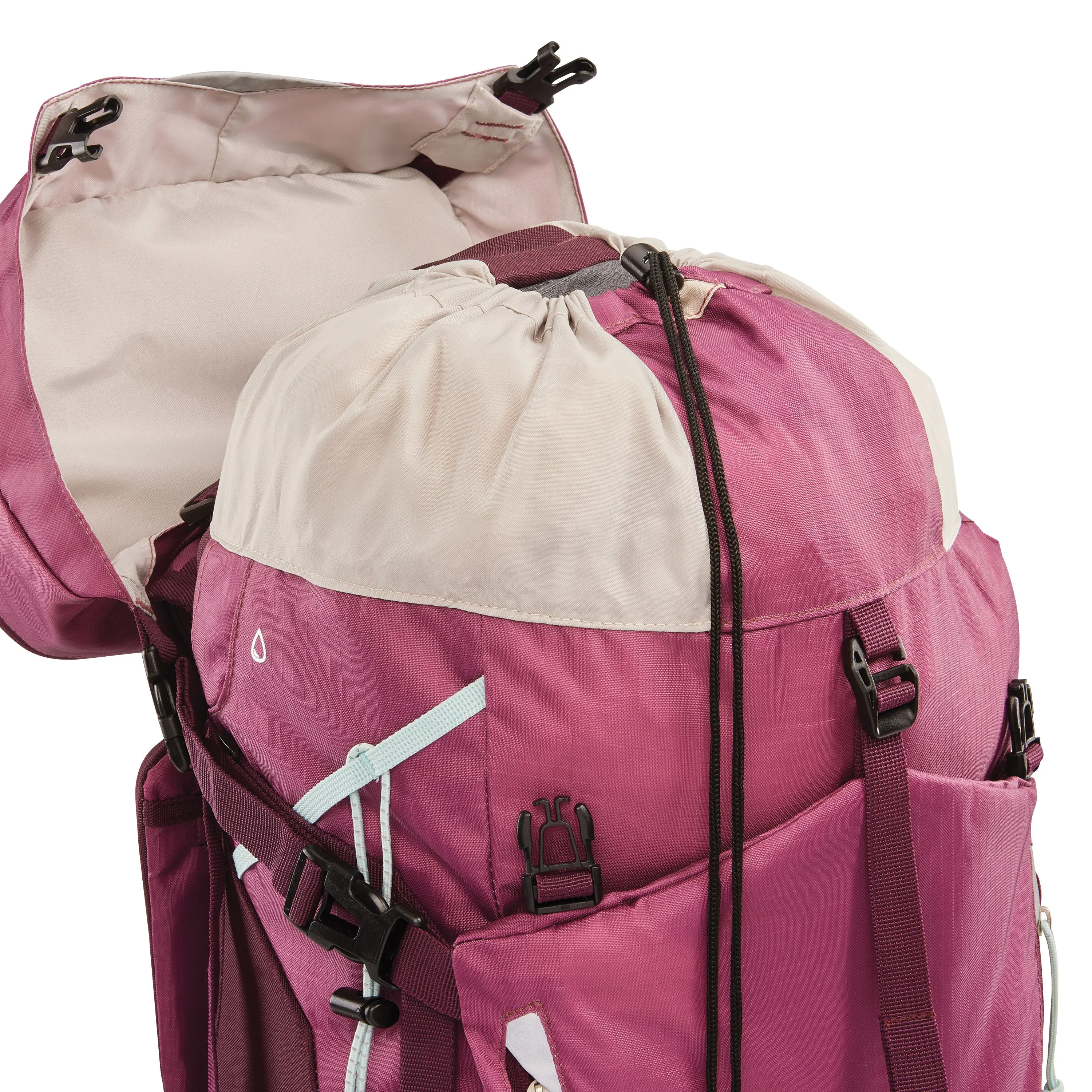 High Sierra Pathway 2.0 Womens Frame Pack 60L Backpack - Berry/Maroon