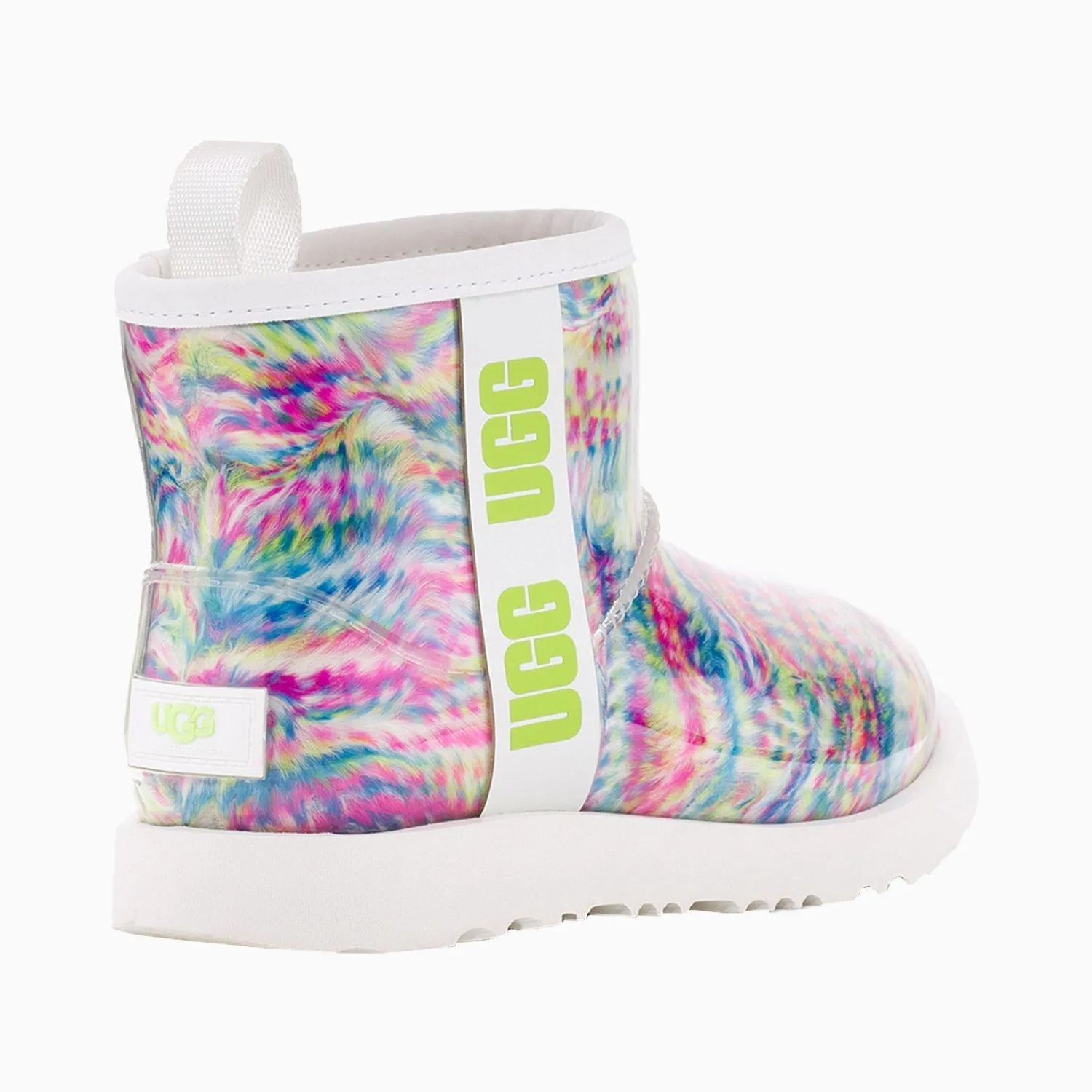 Kid's Classic Clear Mini Pixelate Boots