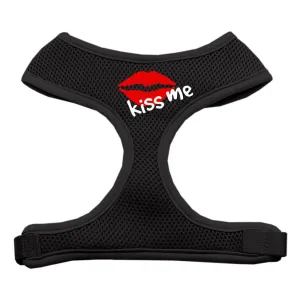 Kiss Me Soft Mesh Harnesses Black Large