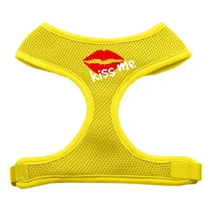 Kiss Me Soft Mesh Harnesses Yellow Medium