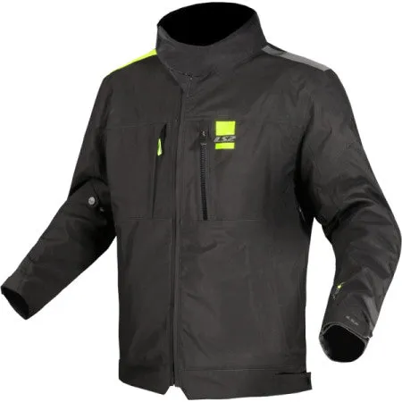 Ls2 Titanium Lady Jacket Black H-V Yellow