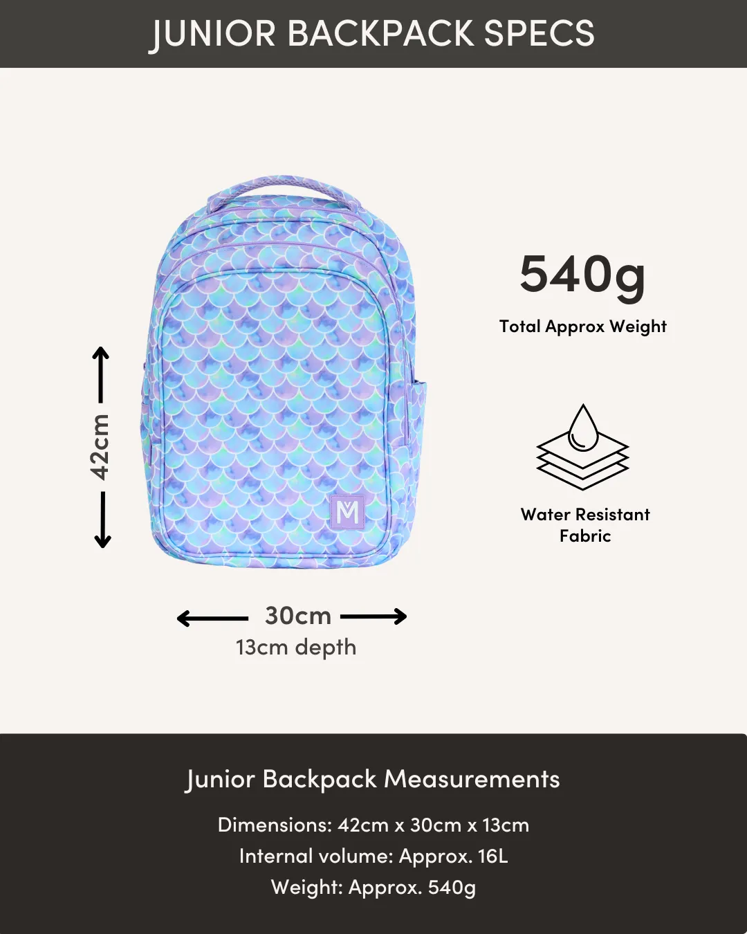 MontiiCo Junior Backpack - Dinosaur