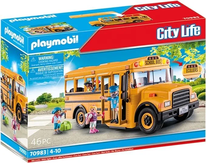 Playmobil City Life - School Bus (70983)