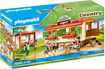 Playmobil Country: Pony Shelter with Mobile Home