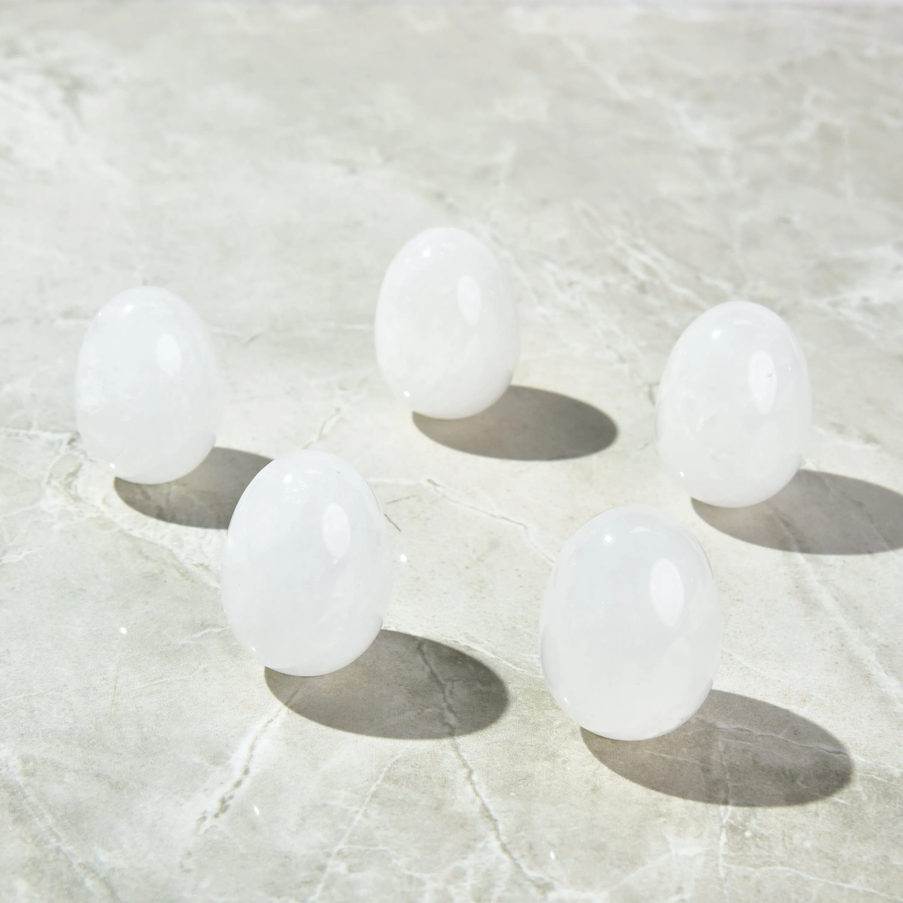 Quartz Egg Carving