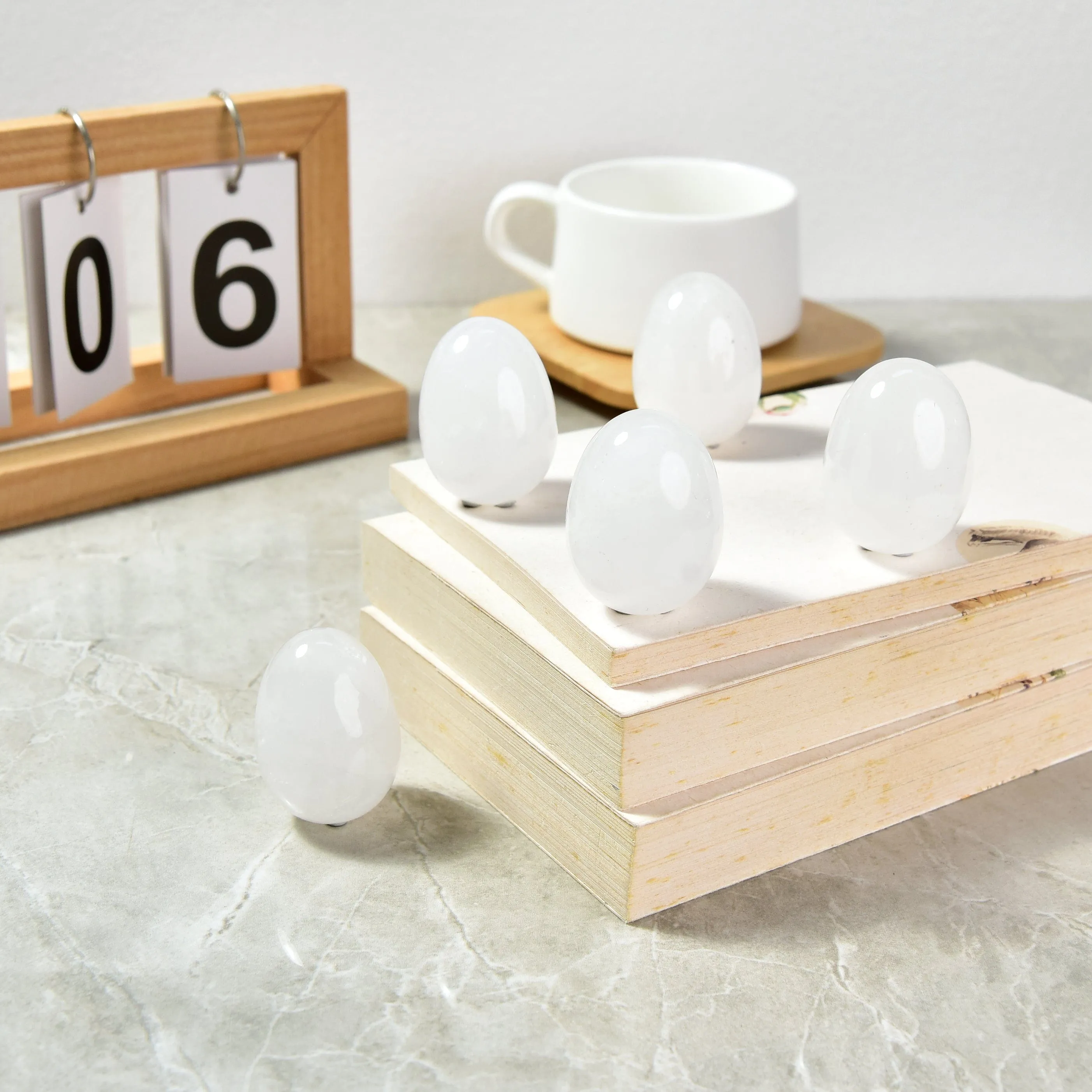 Quartz Egg Carving