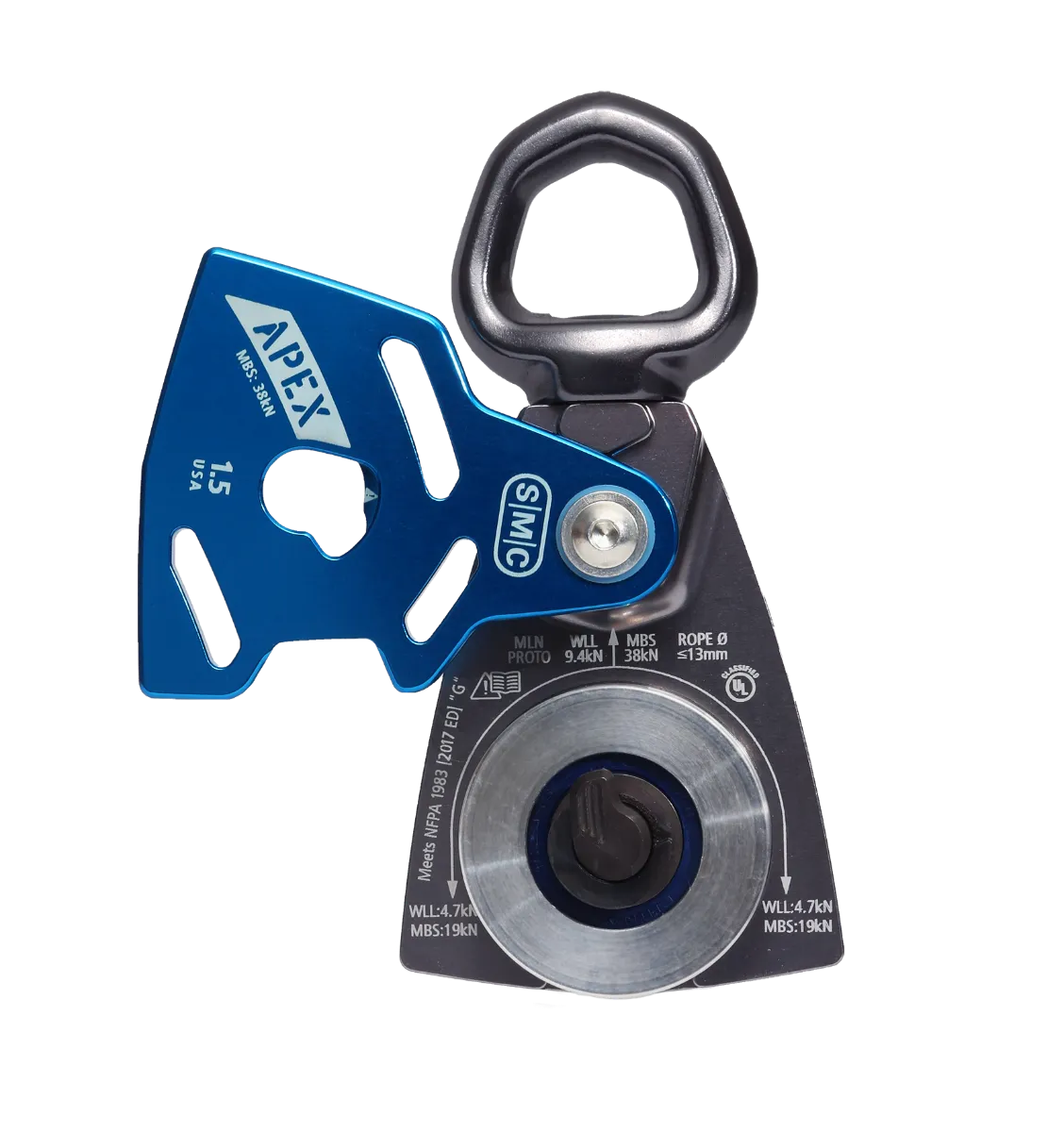 SMC APEX 1.5" Swivel Pulley