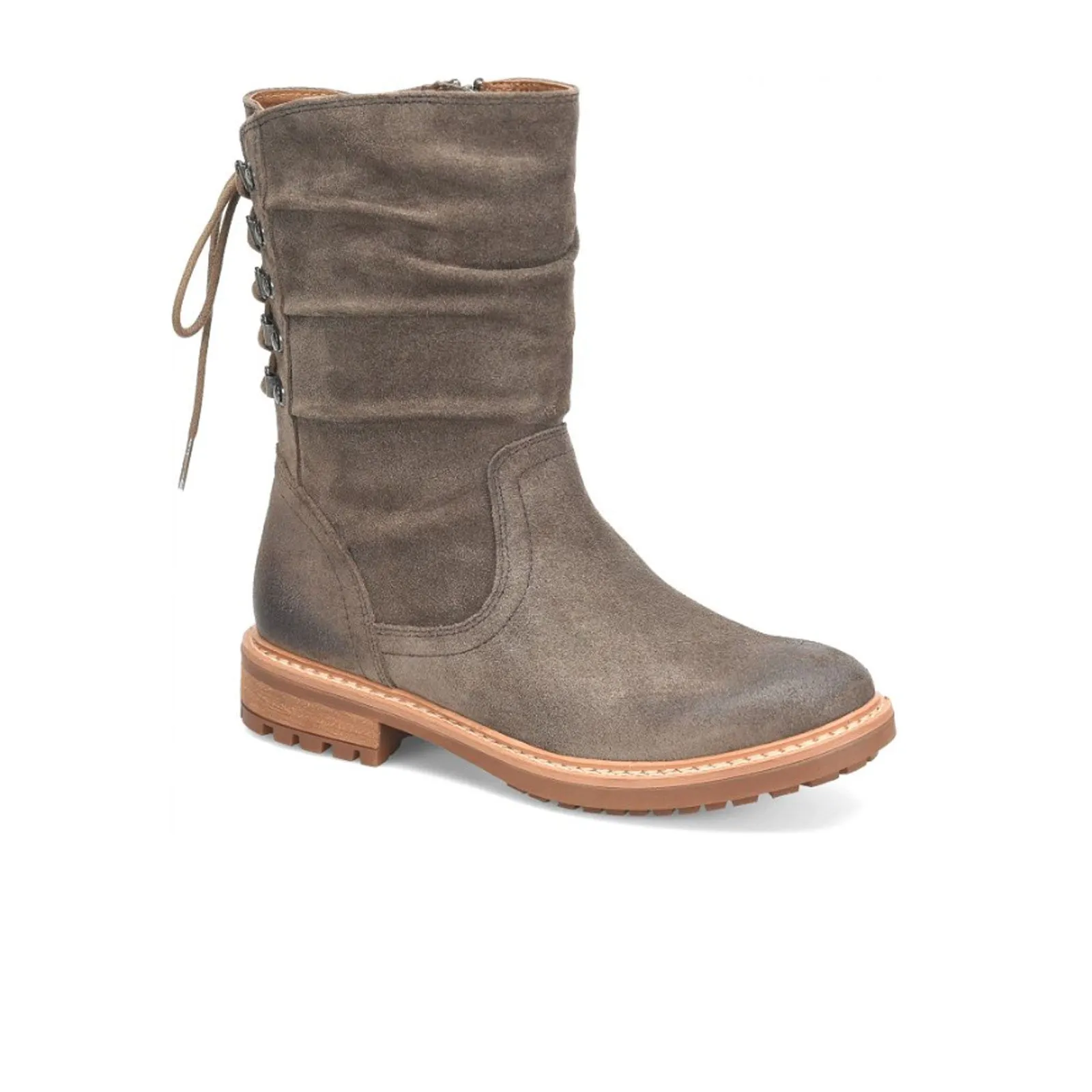 Sofft Leanna Mid Boot (Women) - Dark Taupe