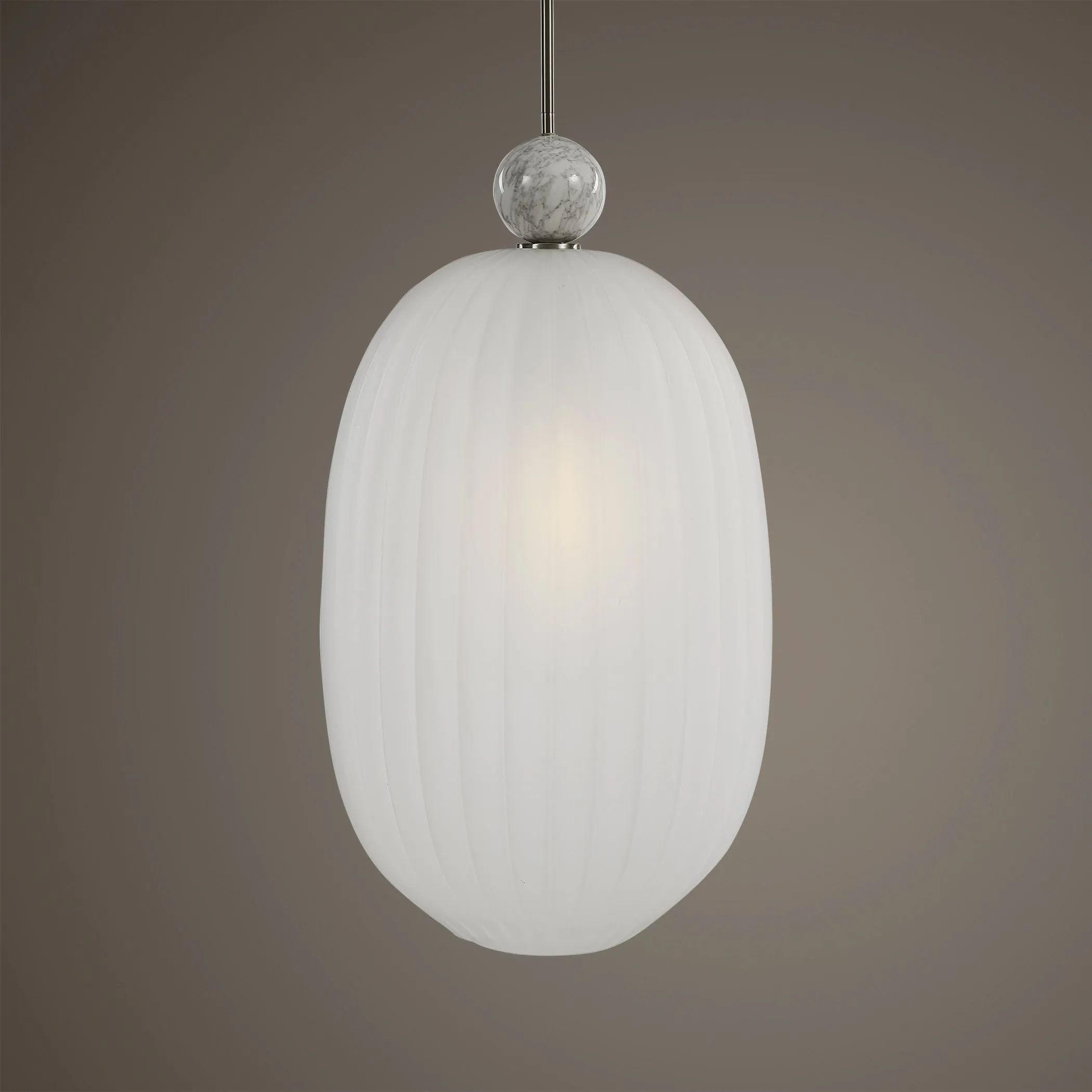 Uttermost Crème Oversized 1 Light Pendant