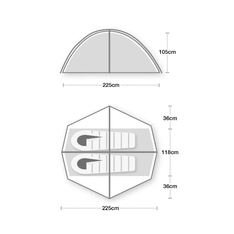 Wild Country Helm Compact 2 Tent