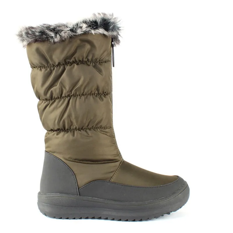 Women's Nordic Tall Nylon Boot Khaki