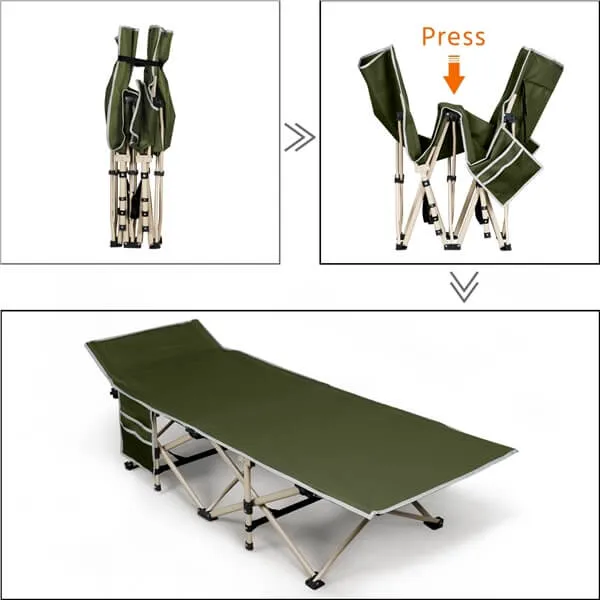 Yaheetech Folding Camping Bed